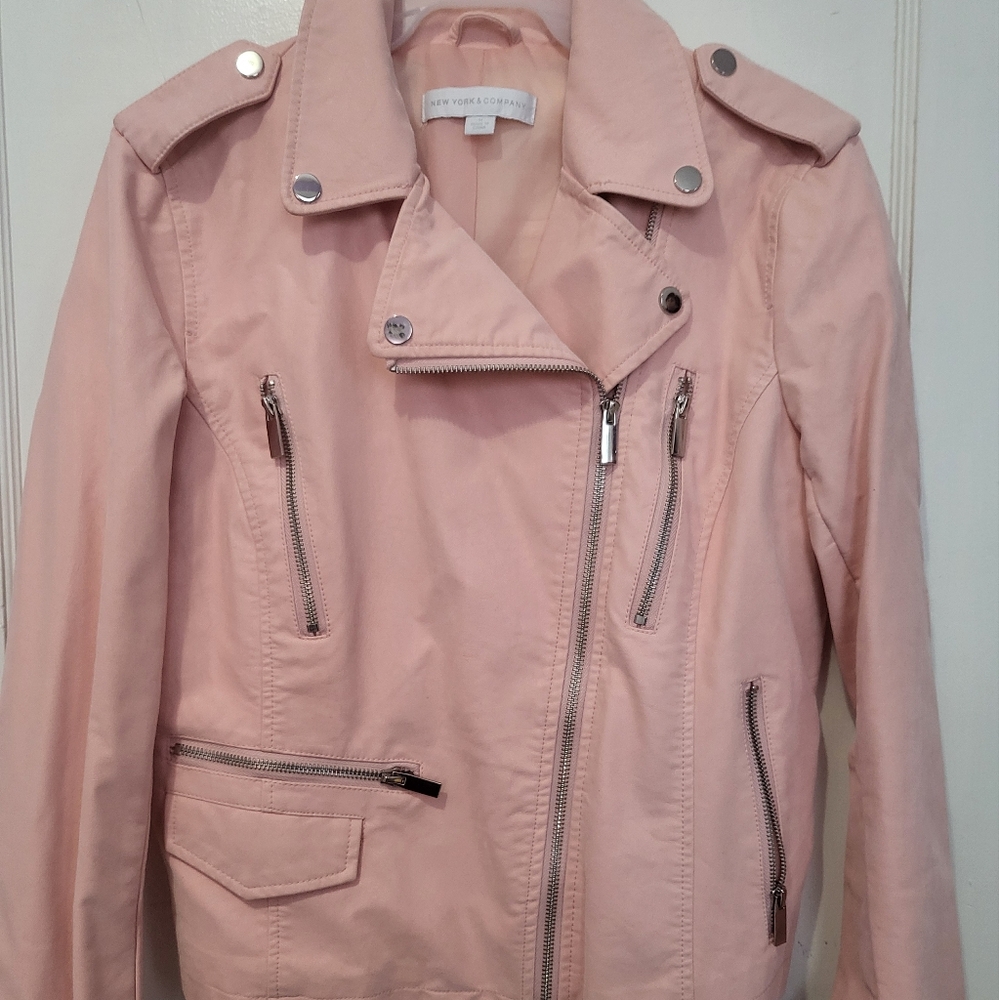 New York & Company Leather Jacket